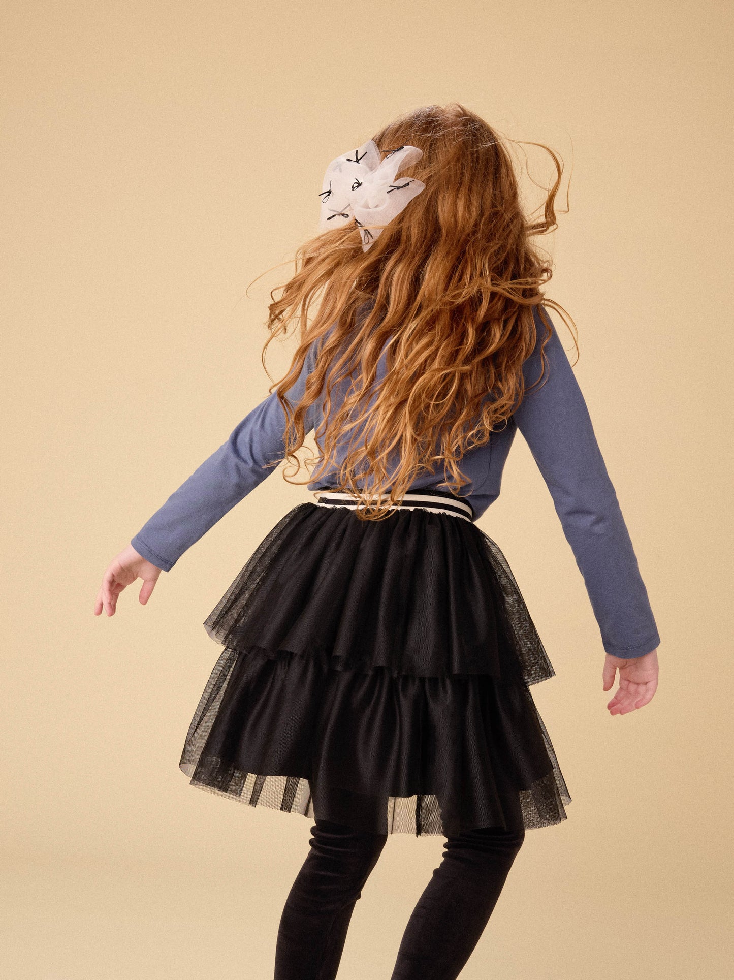 Tea Tiered Tulle Skirt