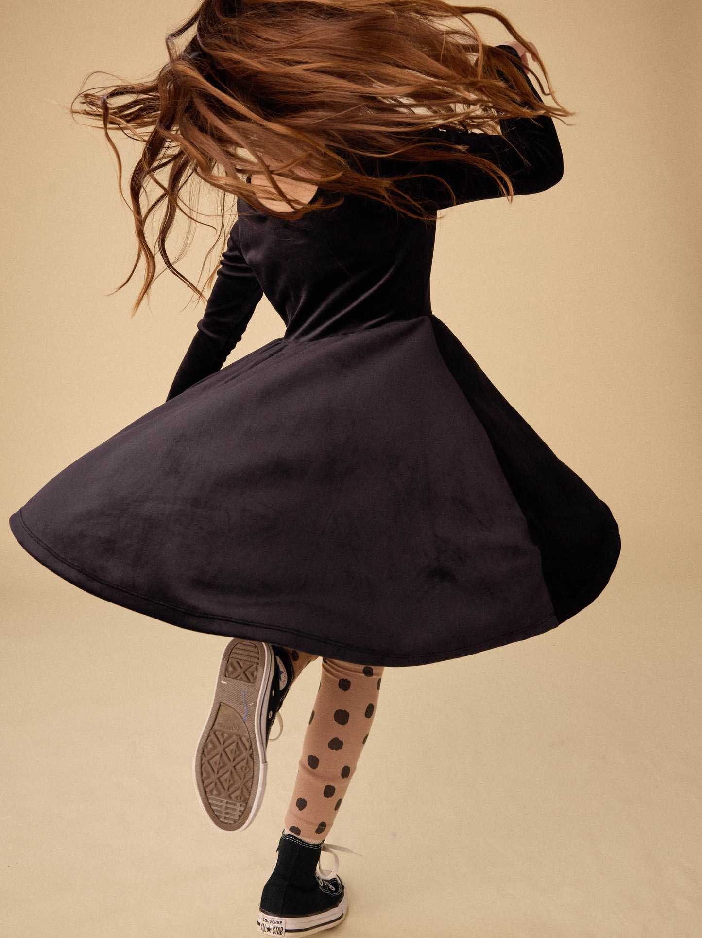 Tea Velour Ballet Dress