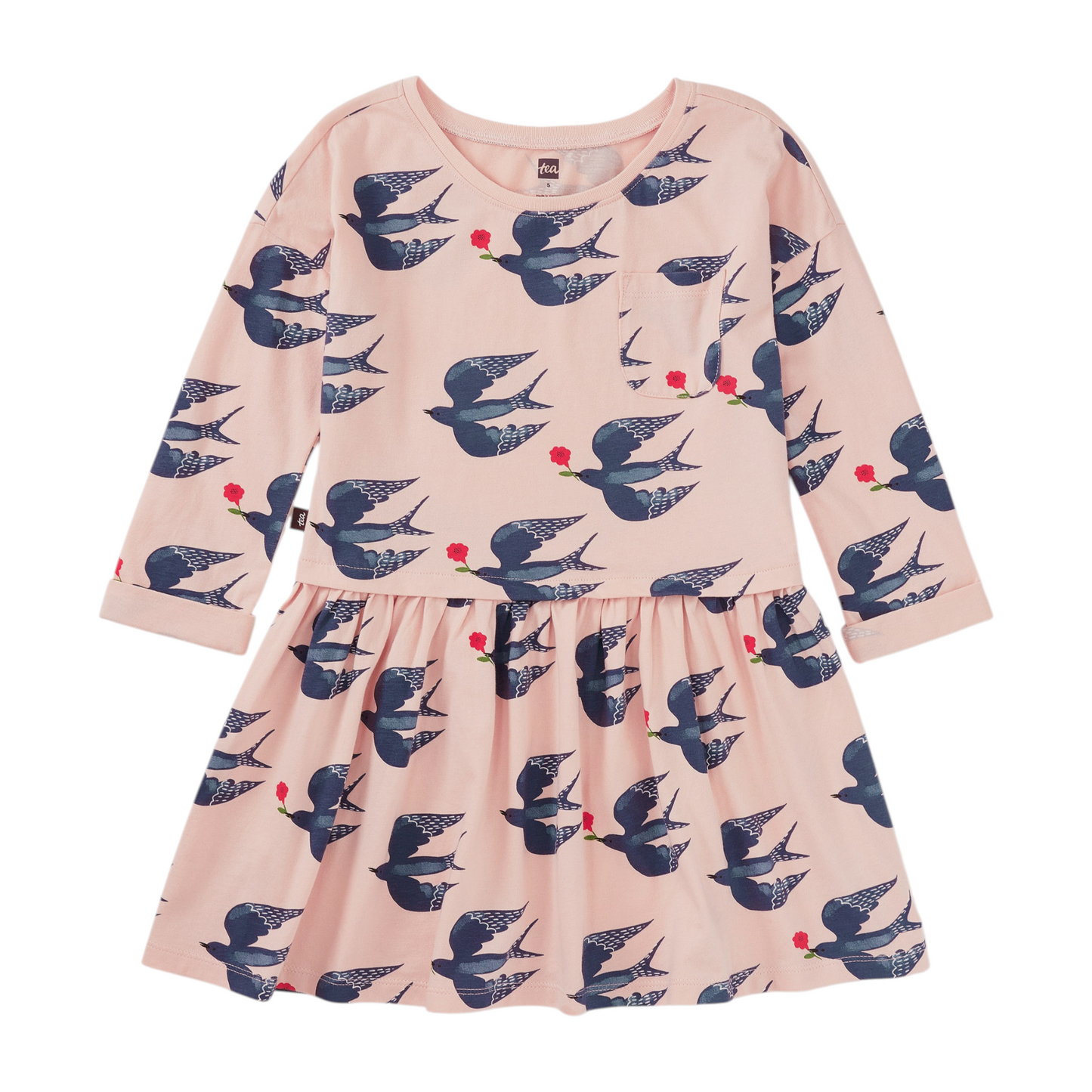 Tea Printed Pocket Play Dress