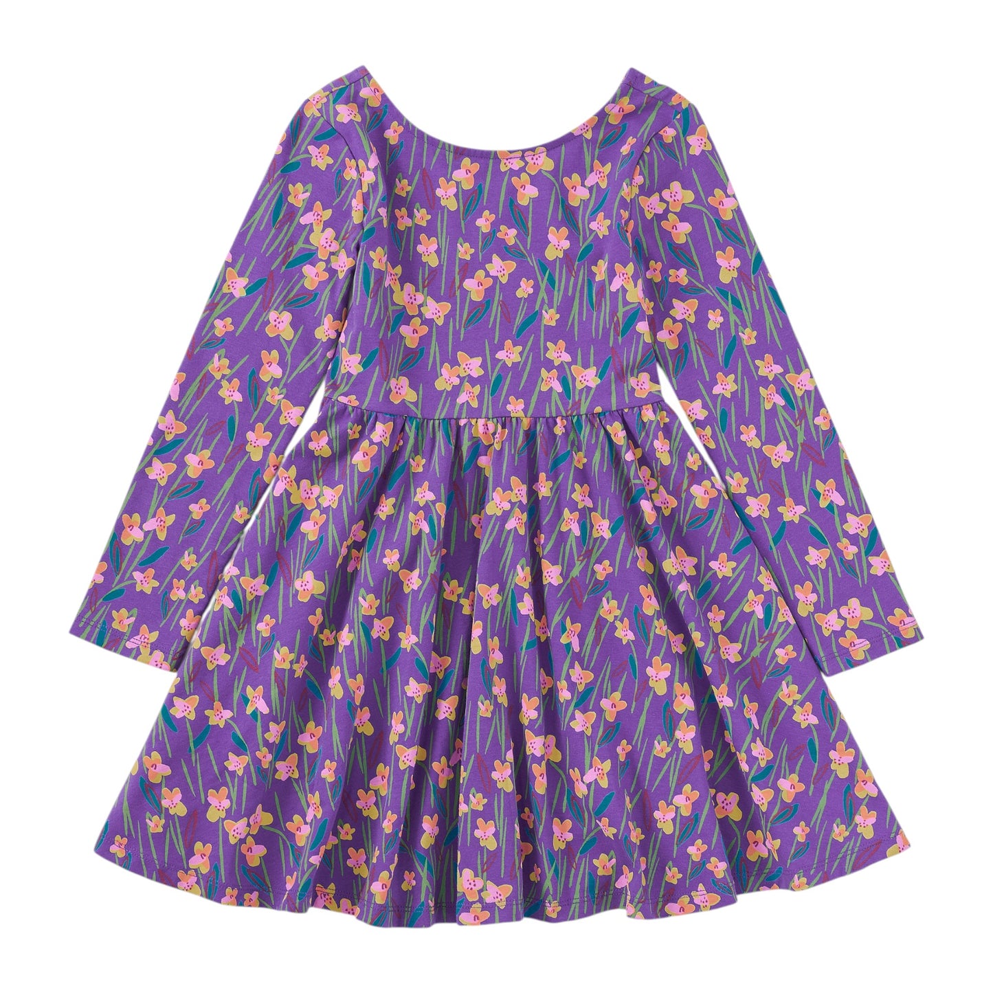 Tea Perfume Jasmine Printed Ballet Dress