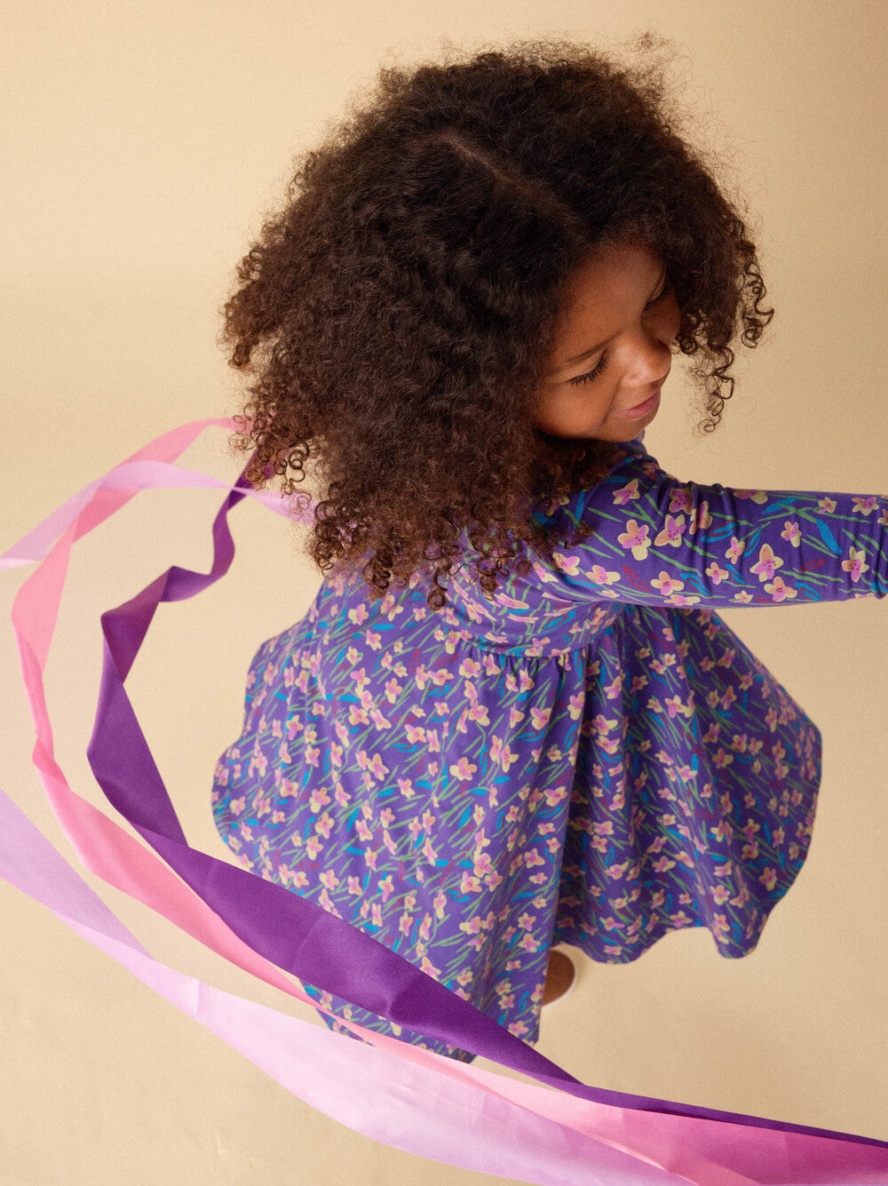 Tea Perfume Jasmine Printed Ballet Dress