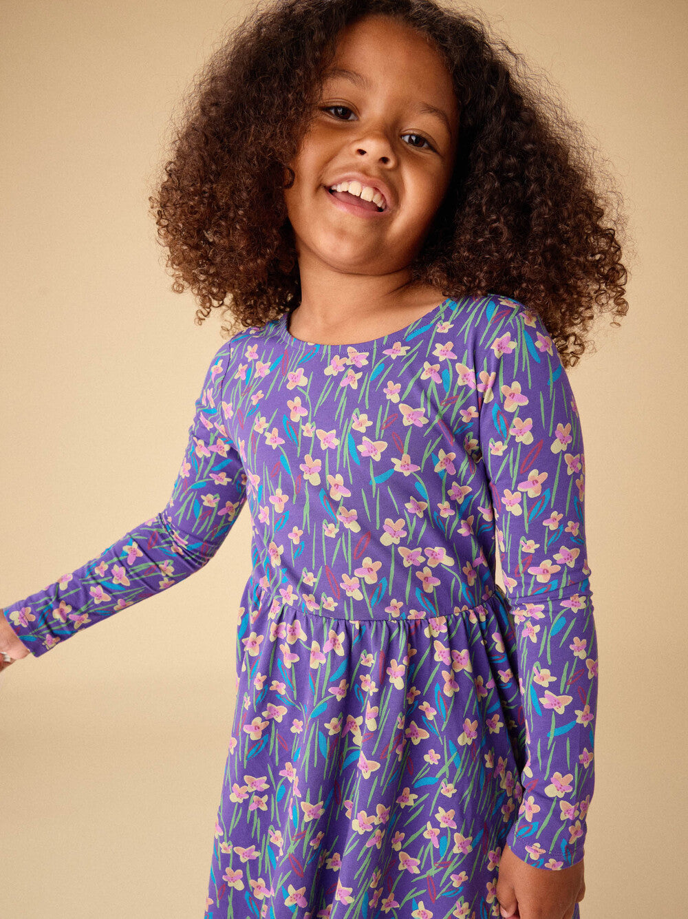 Tea Perfume Jasmine Printed Ballet Dress