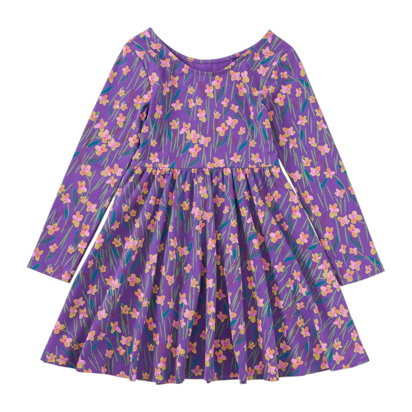 Tea Perfume Jasmine Printed Ballet Dress