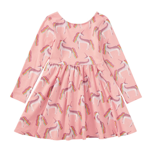 Tea Rainbow Unicorn Ballet Dress