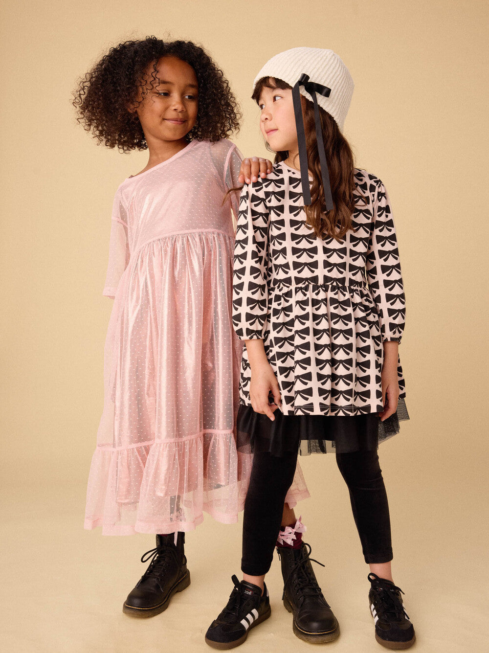 Tea Blouson Sleeve Pocket Dress