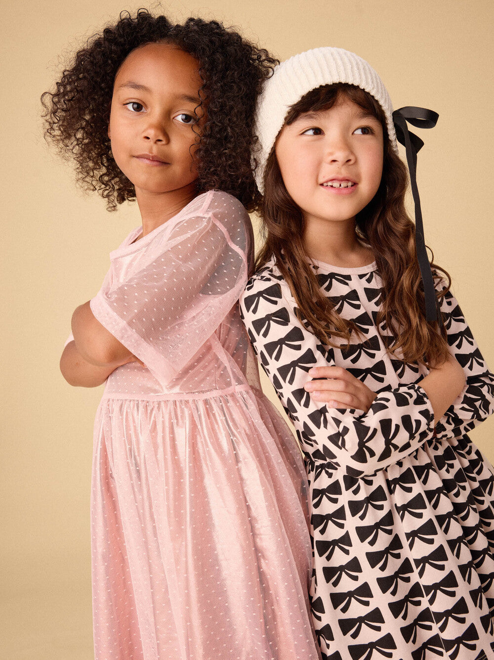 Tea Blouson Sleeve Pocket Dress