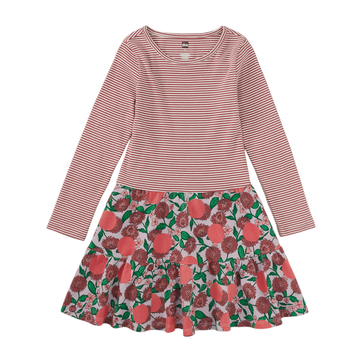 Tea Tiered Skirted Twirl Dress