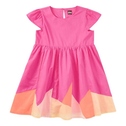 Tea Cap Sleeve Jogakbo Dress