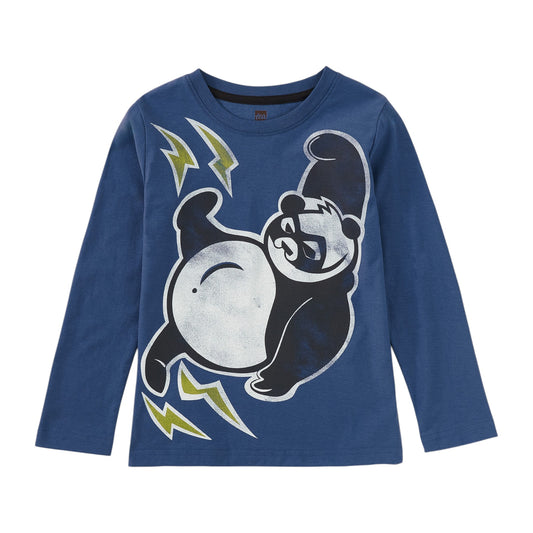 Tea Super Panda Graphic T-Shirt