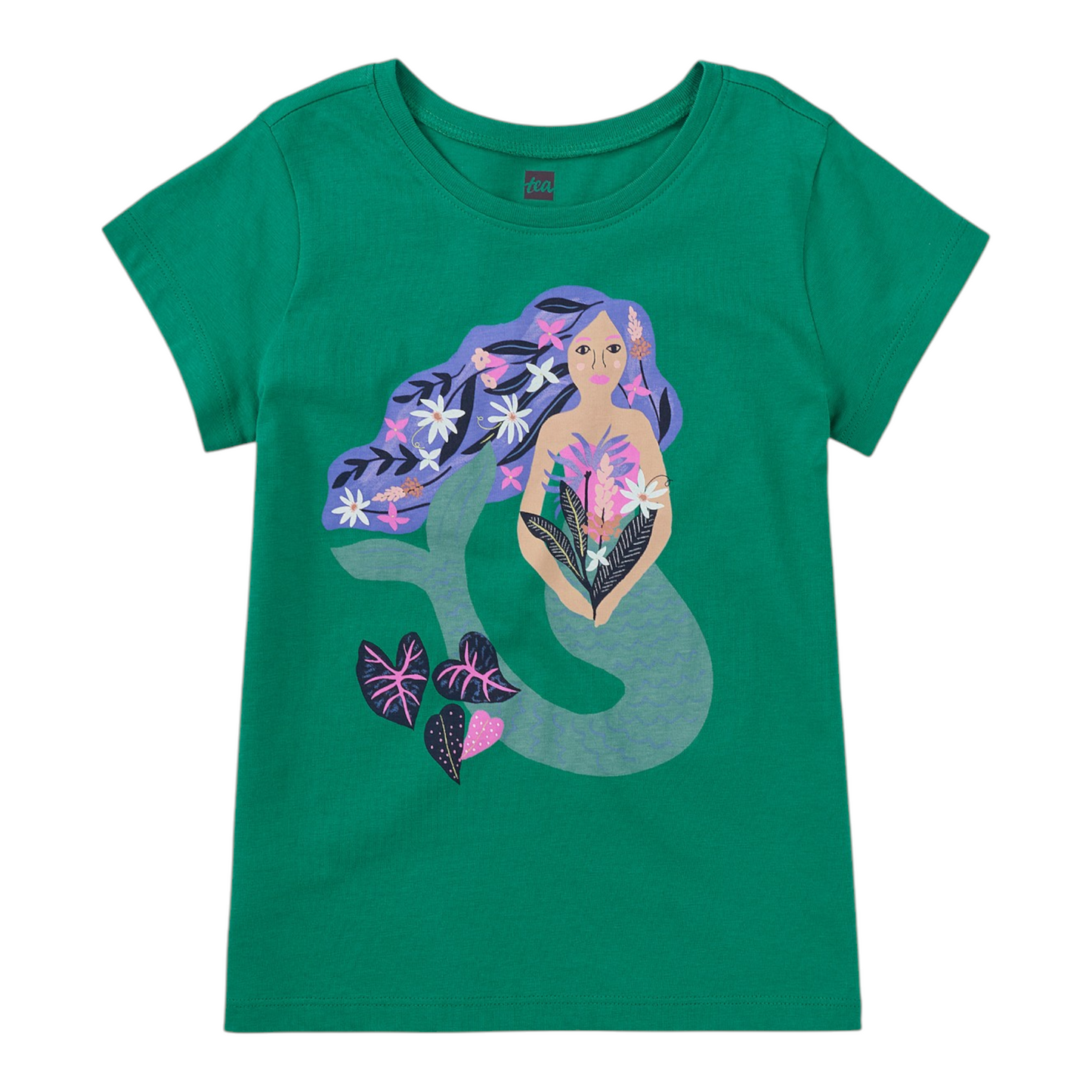 Tea Amazon River Mermaid Graphic T-shirt