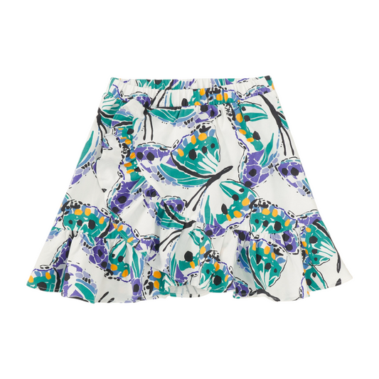 Tea Carnival Butterfly Ruffle Skirt