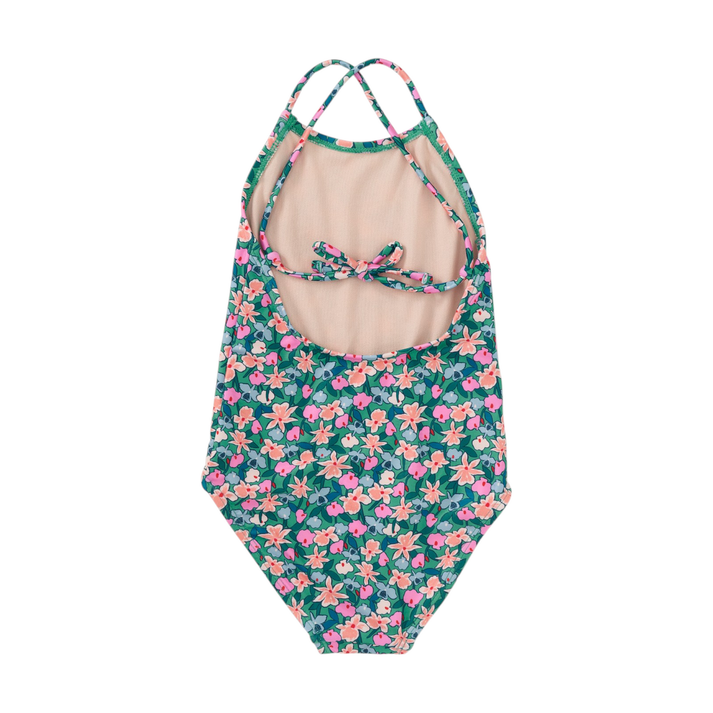 Tea Cross Back One-Piece Swimsuit