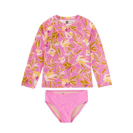 Tea Tropical Gardenias Rash Guard Set