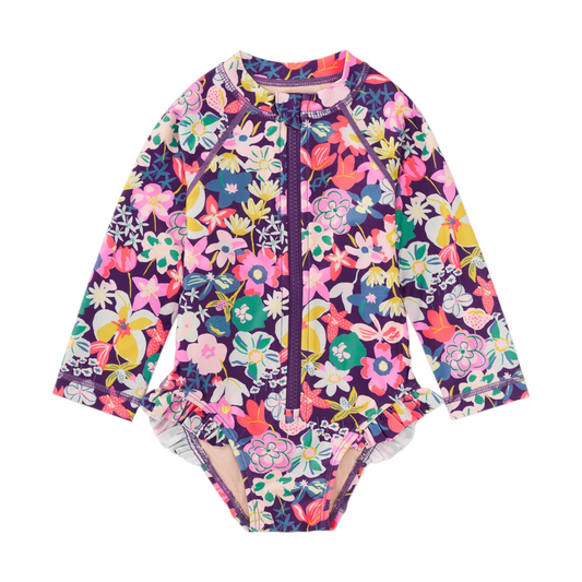 Tea Rash Guard Baby Swimsuit