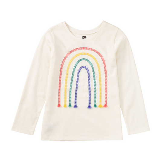 Tea Embroidered Rainbow T-Shirt