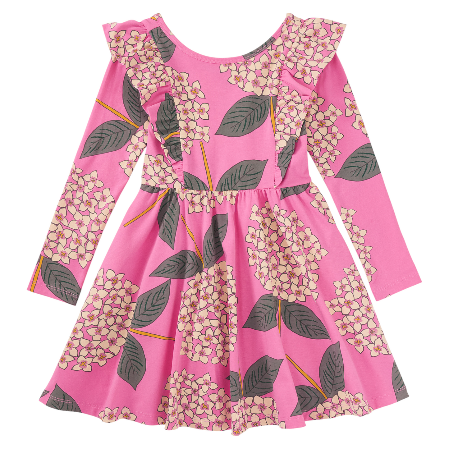 Tea Collection Ruffle Shoulder Ballet Dress