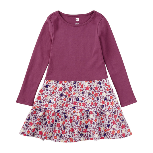 Tea Tiered Skirted Twirl Dress