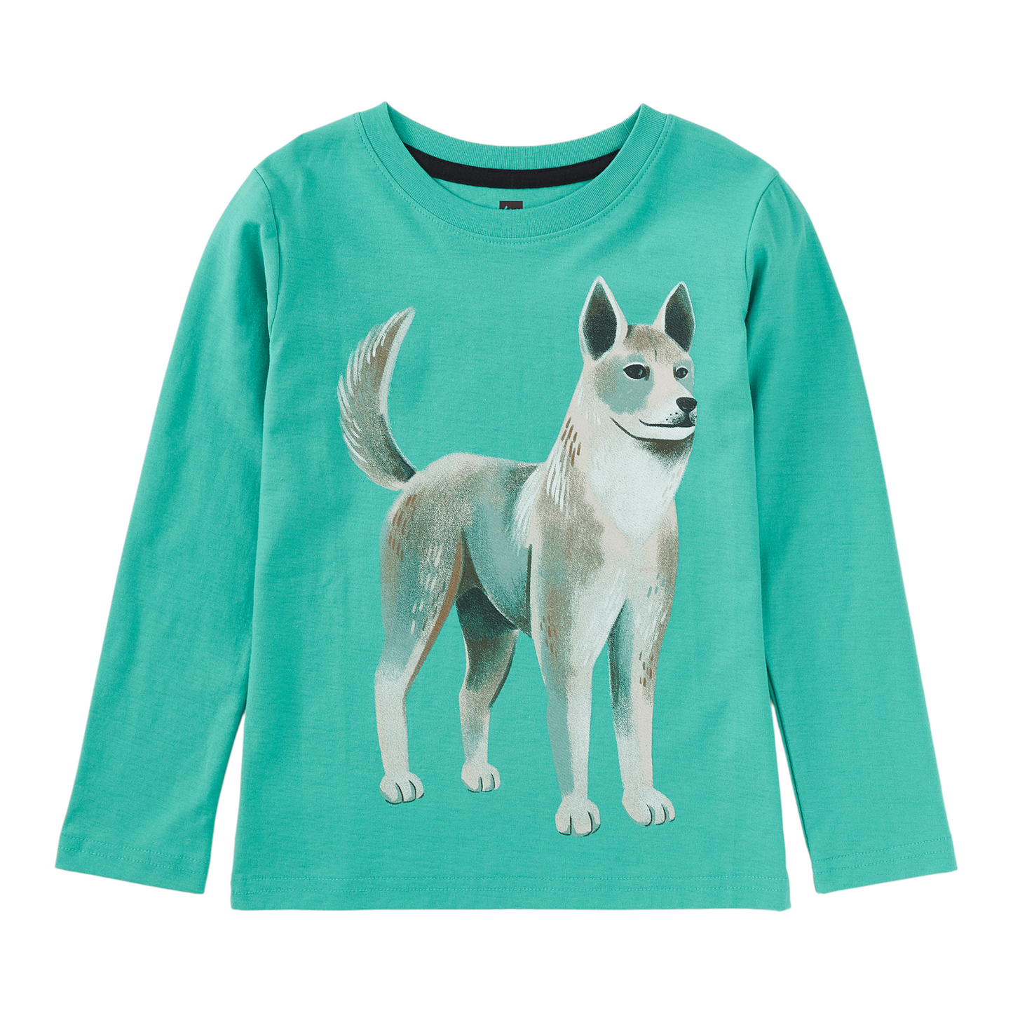 Tea Collection Korean Jindo Dog Graphic T-Shirt