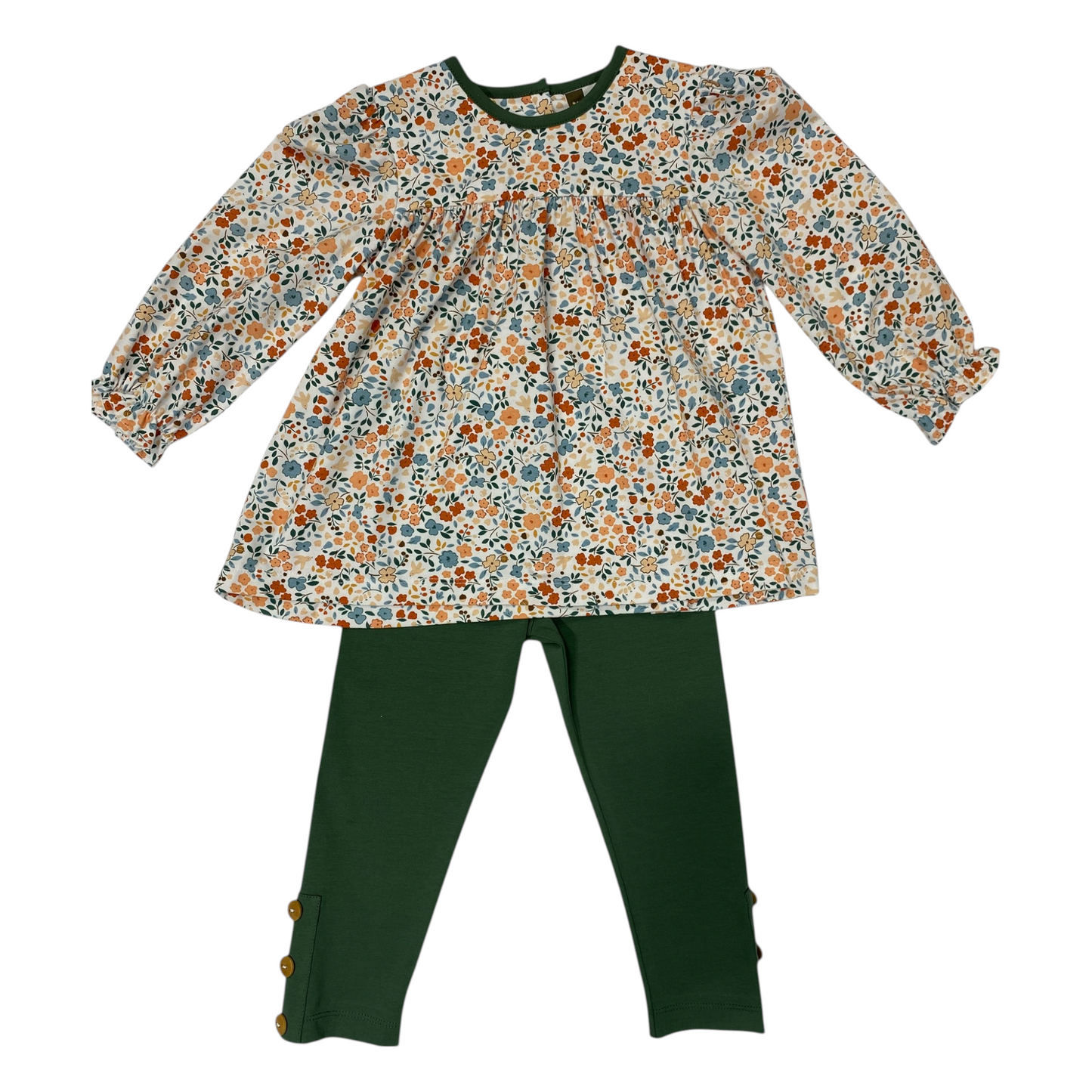 Banana Split Autumn Blooms Legging Set