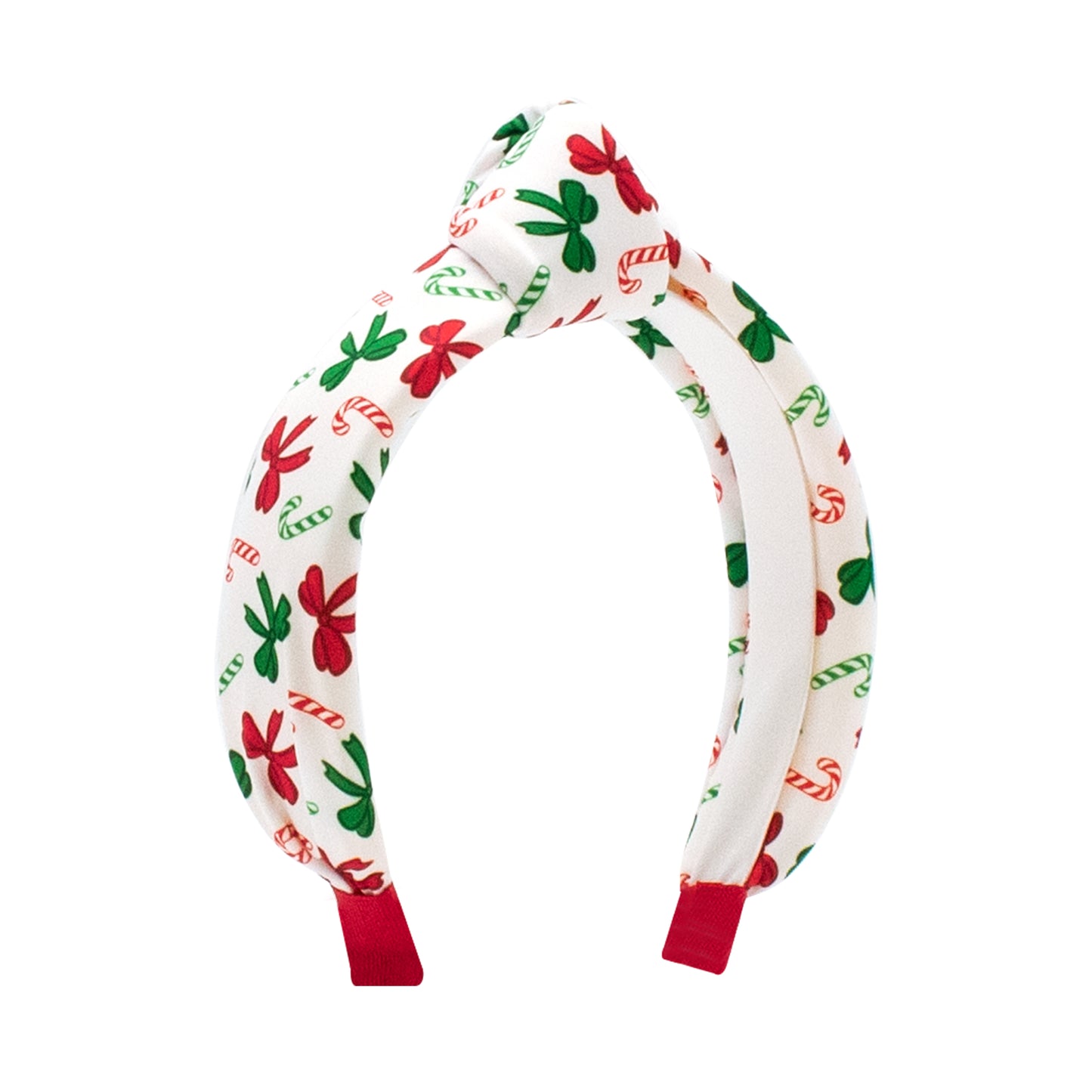 Wee Ones Christmas Print Knot Headbands