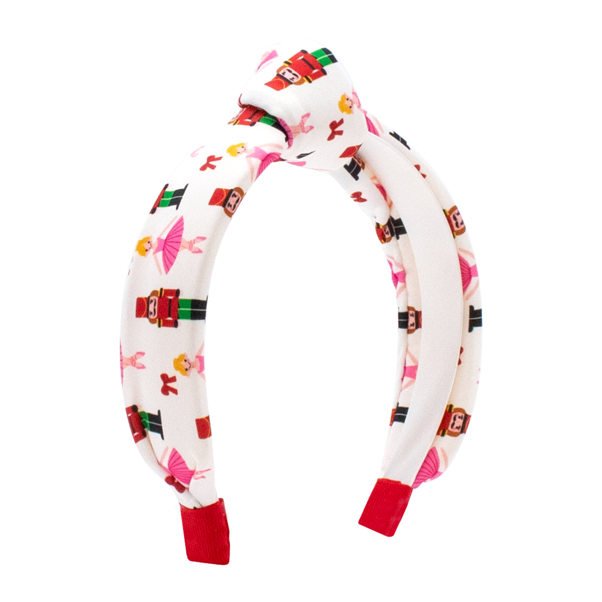 Wee Ones Christmas Print Knot Headbands