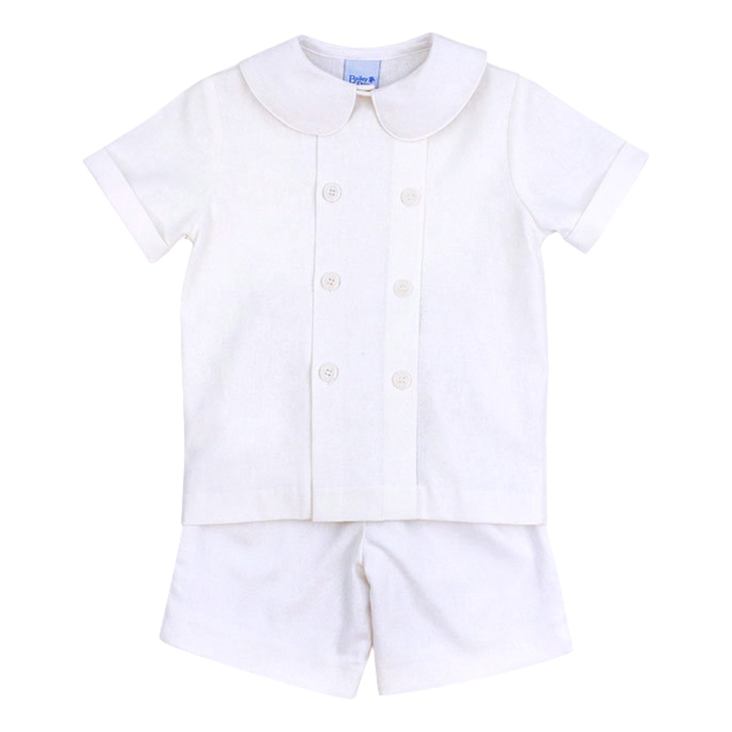 Bailey Boys Whisper Linen Dressy Short Set