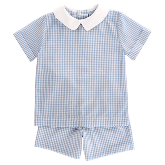Bailey Boys Check Dressy Short Set