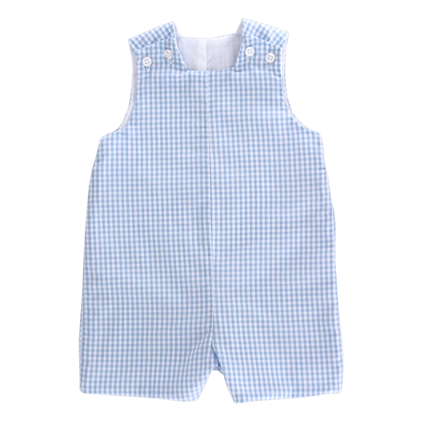 Bailey Boys Check John John Short with Tabs