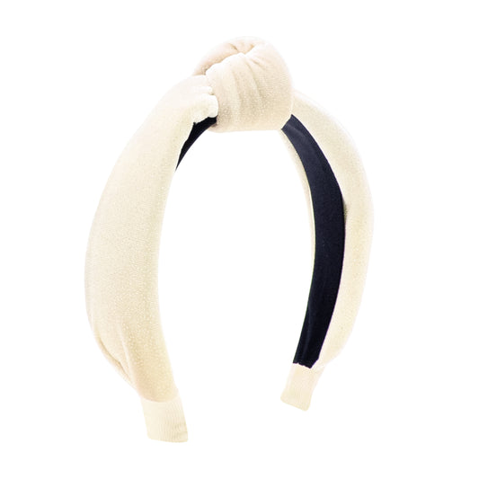 Wee Ones Sparkle Velvet Knot Headband