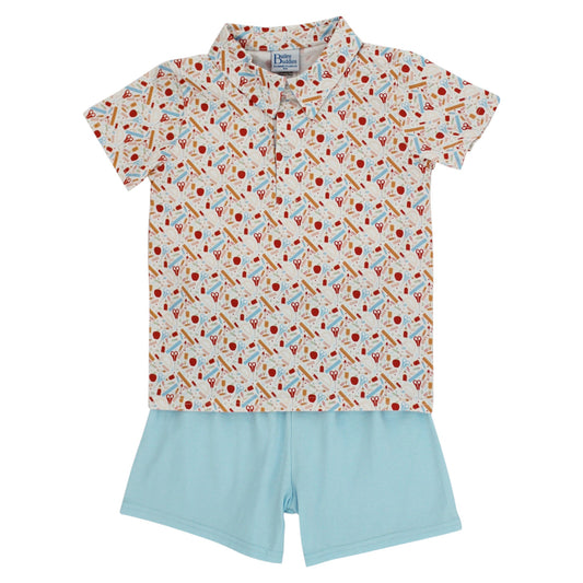 Bailey Boys School Days Short Set