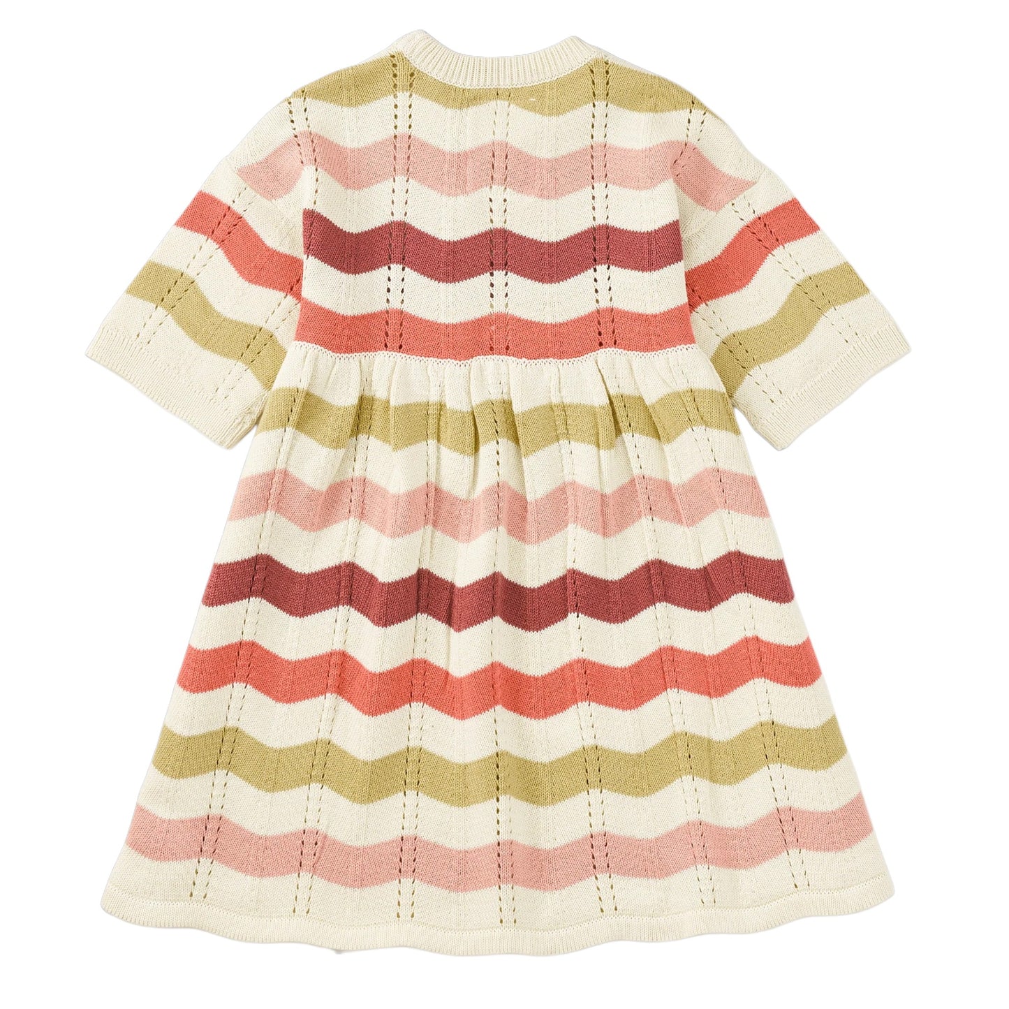 Tea Pointelle Sweater Dress