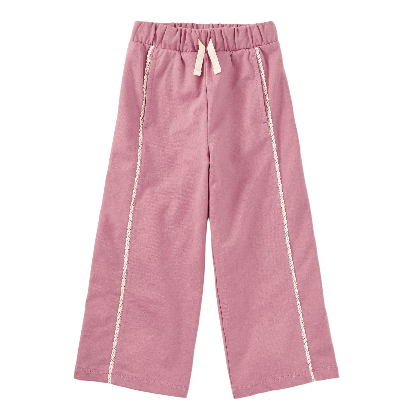 Tea Lace Trim Track Pants