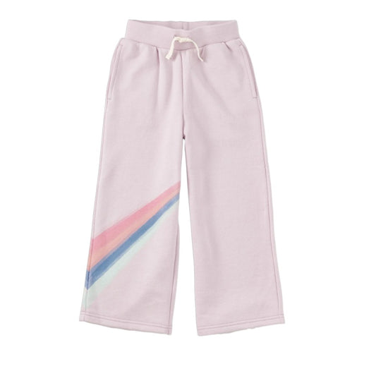 Tea Wide Leg French Terry Pants