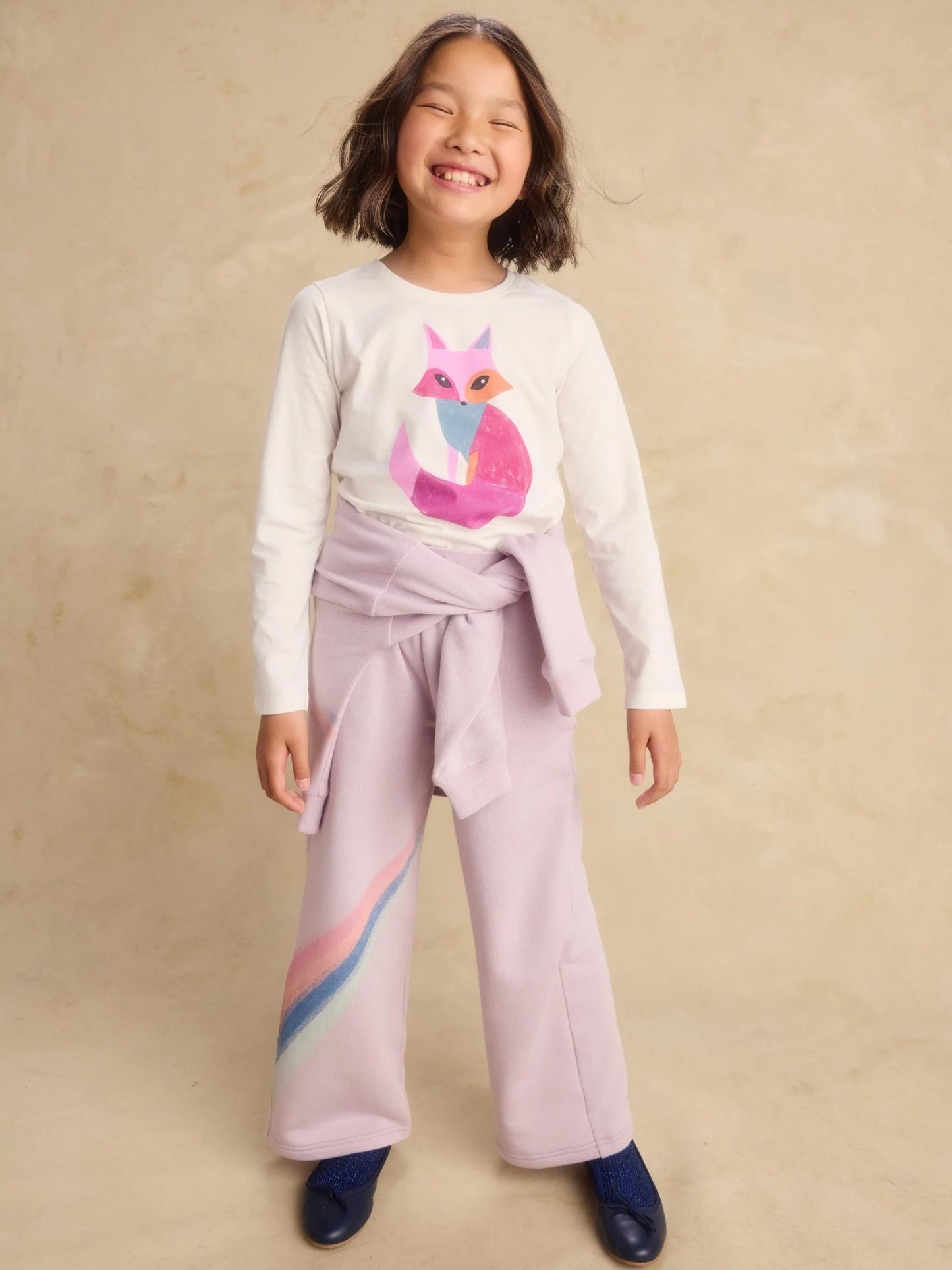 Tea Wide Leg French Terry Pants