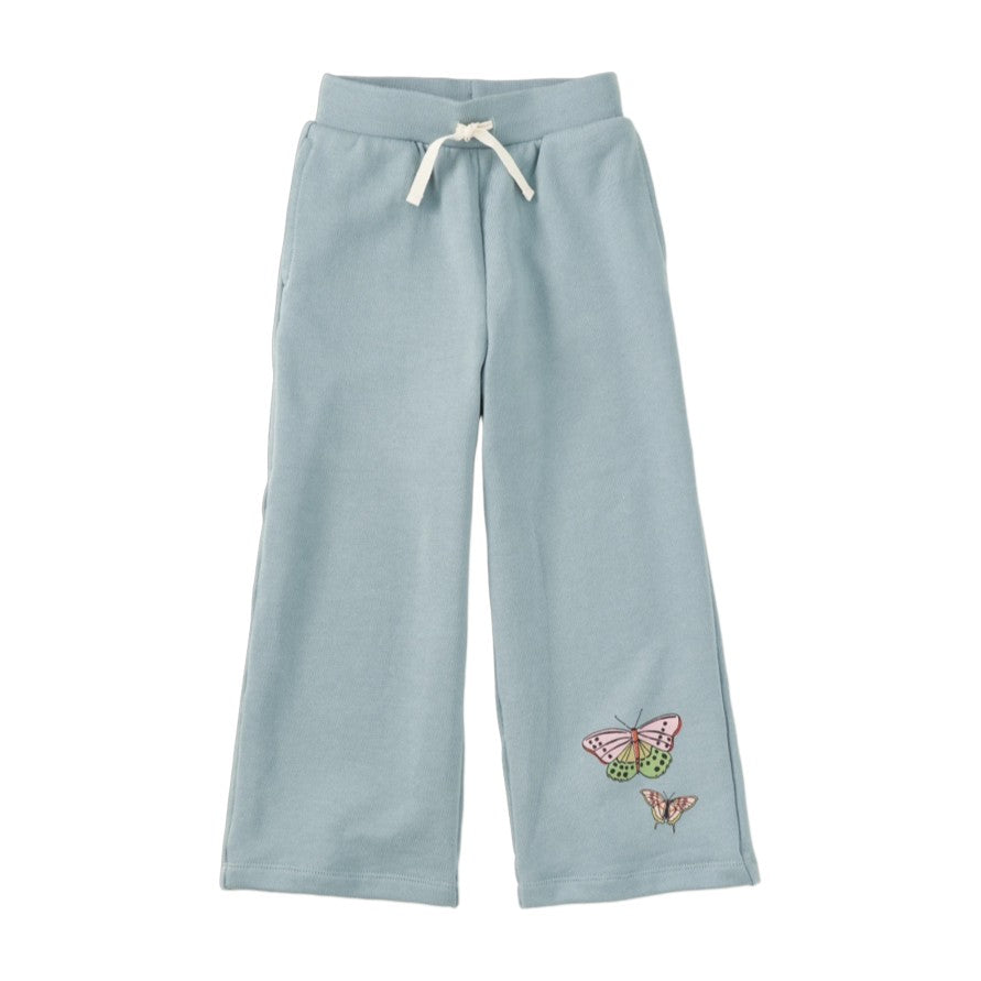 Tea Wide Leg French Terry Pants