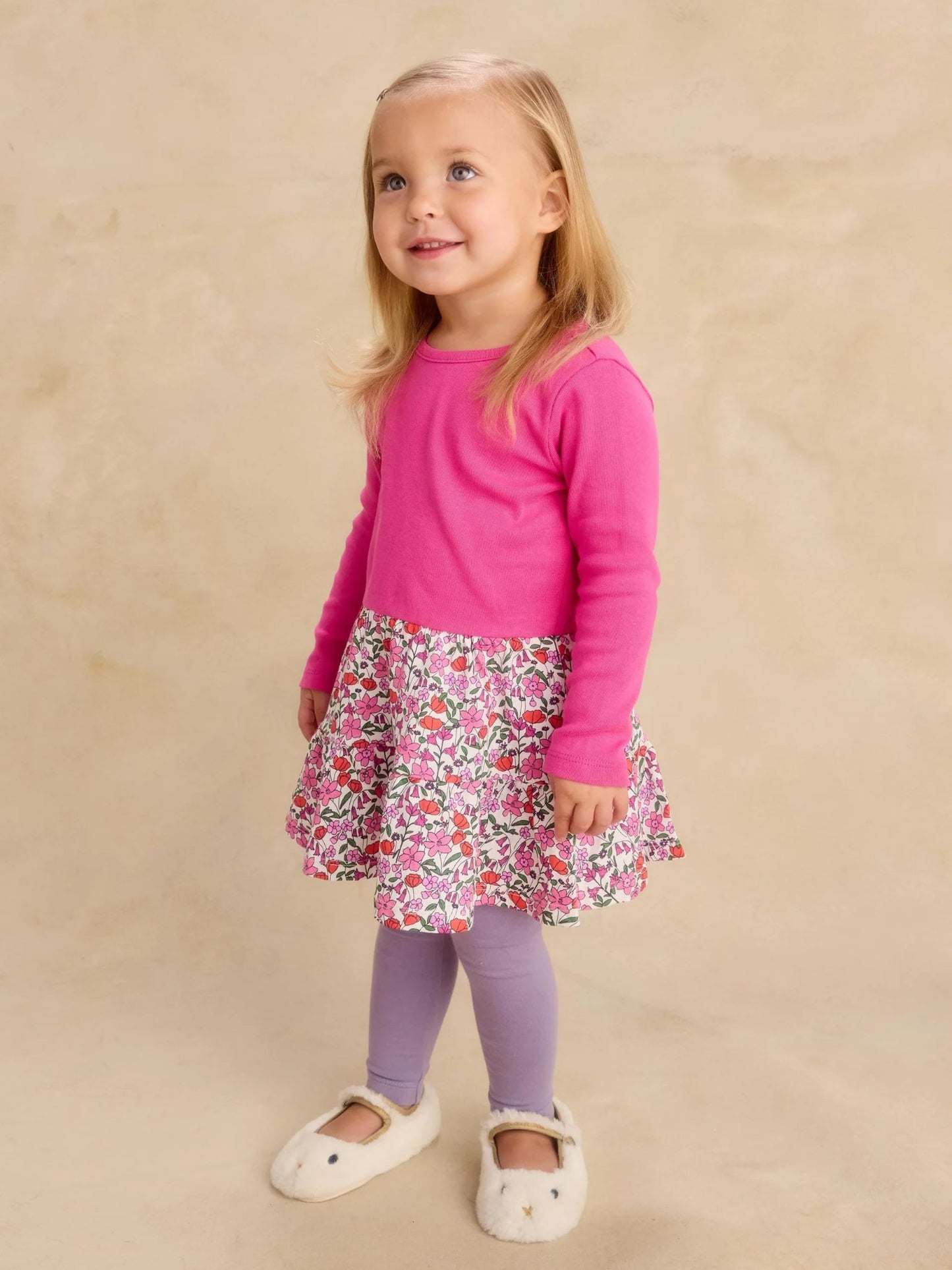 Tea Tiered Skirted Twirl Dress