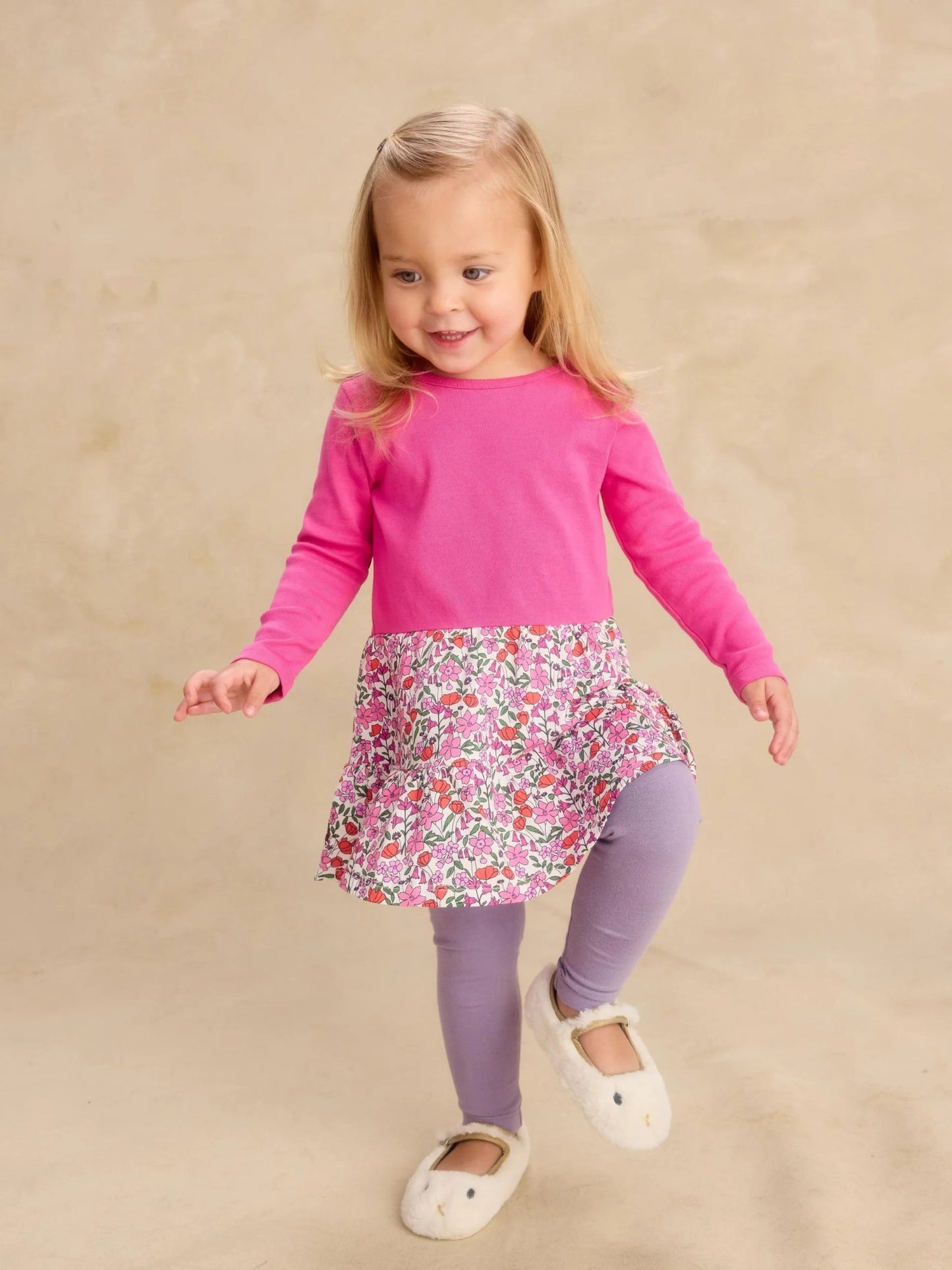 Tea Tiered Skirted Twirl Dress