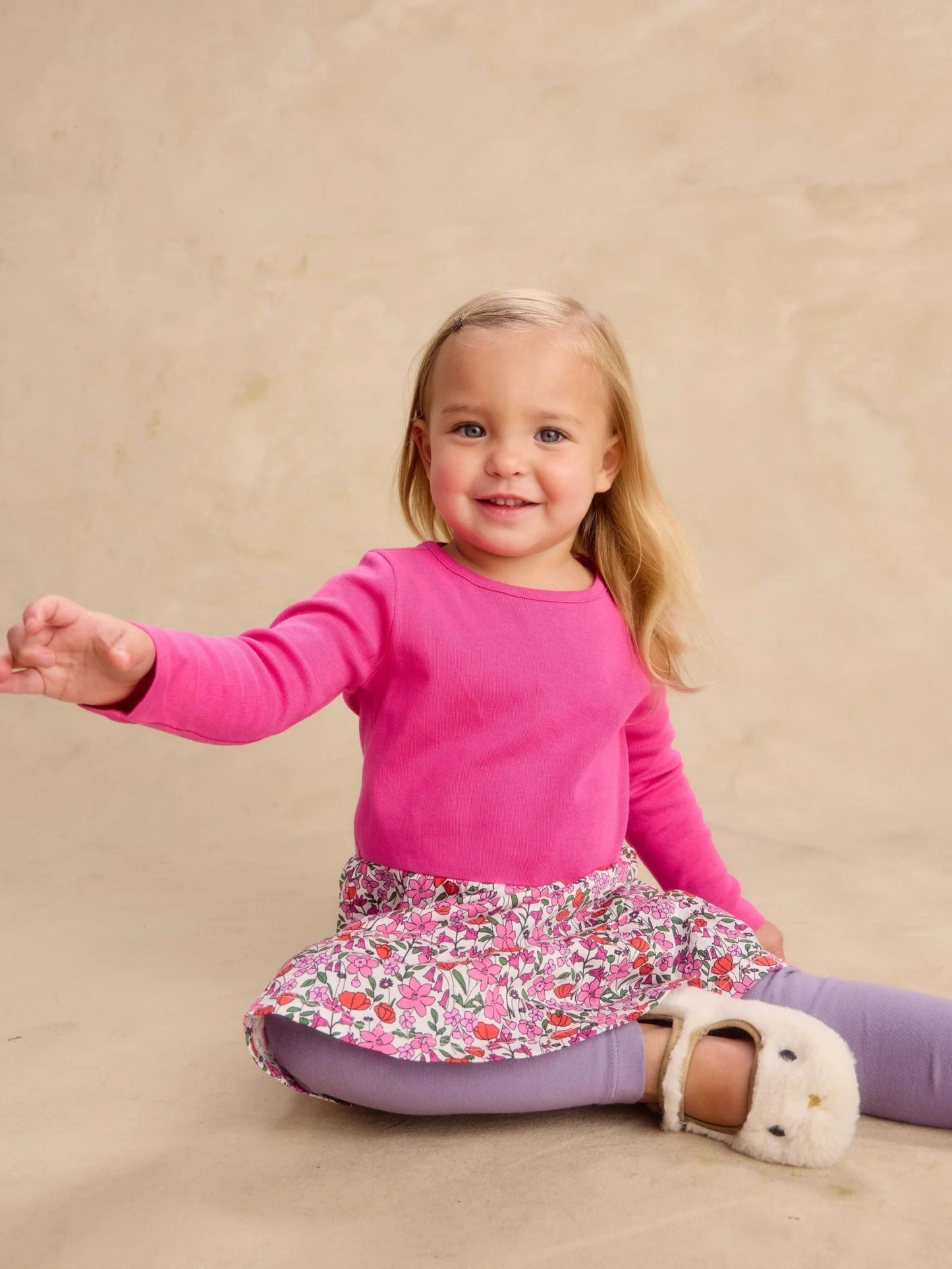 Tea Tiered Skirted Twirl Dress