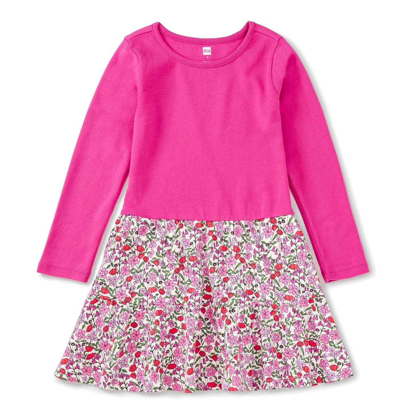 Tea Tiered Skirted Twirl Dress