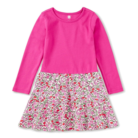 Tea Tiered Skirted Twirl Dress