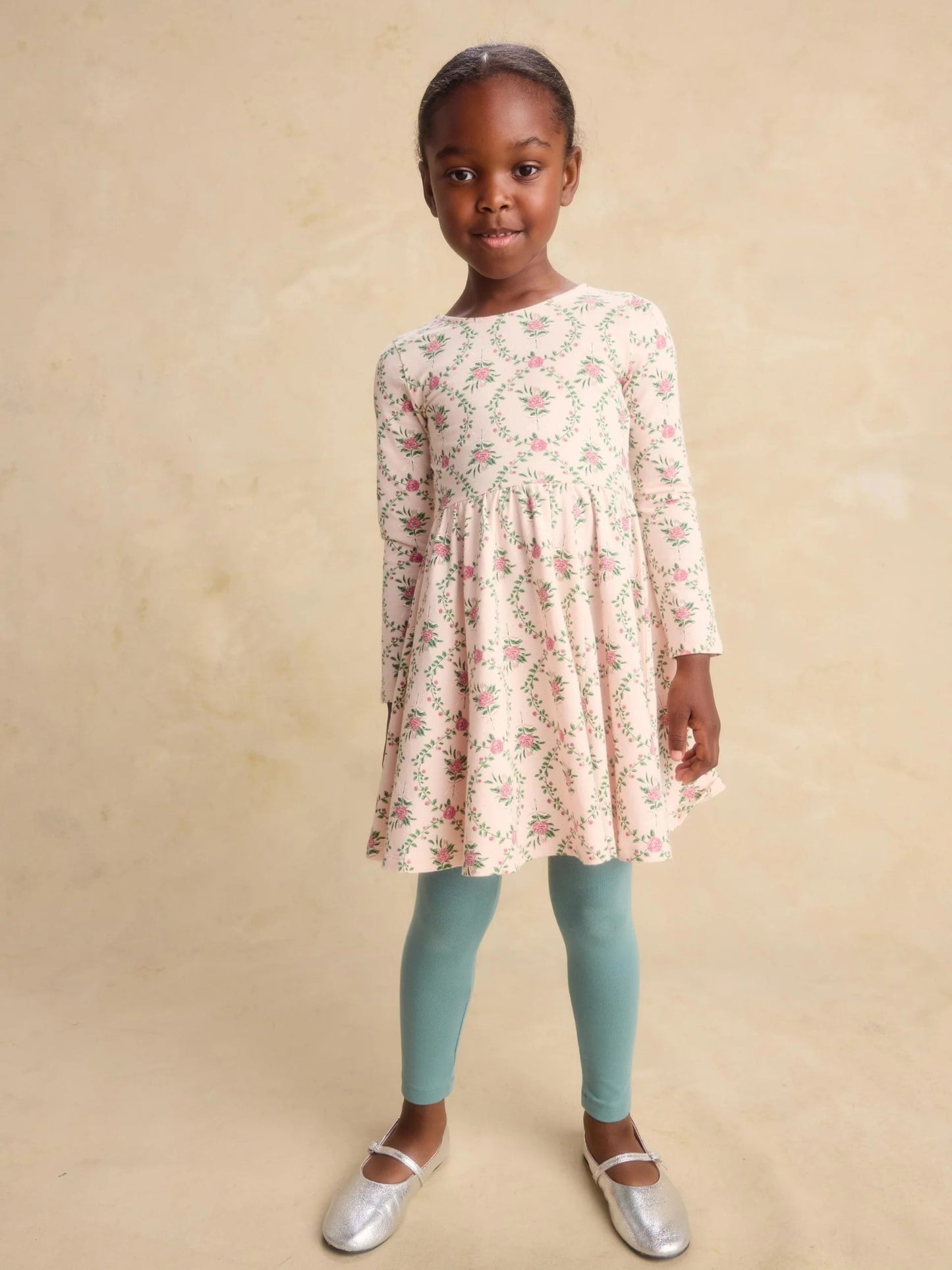 Tea Printed Ballet Dress
