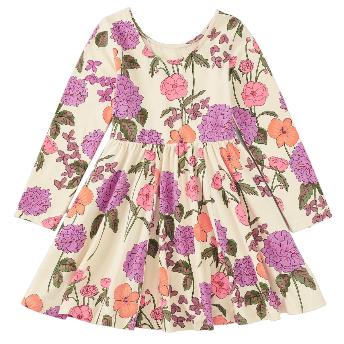 Tea Printed Ballet Dress