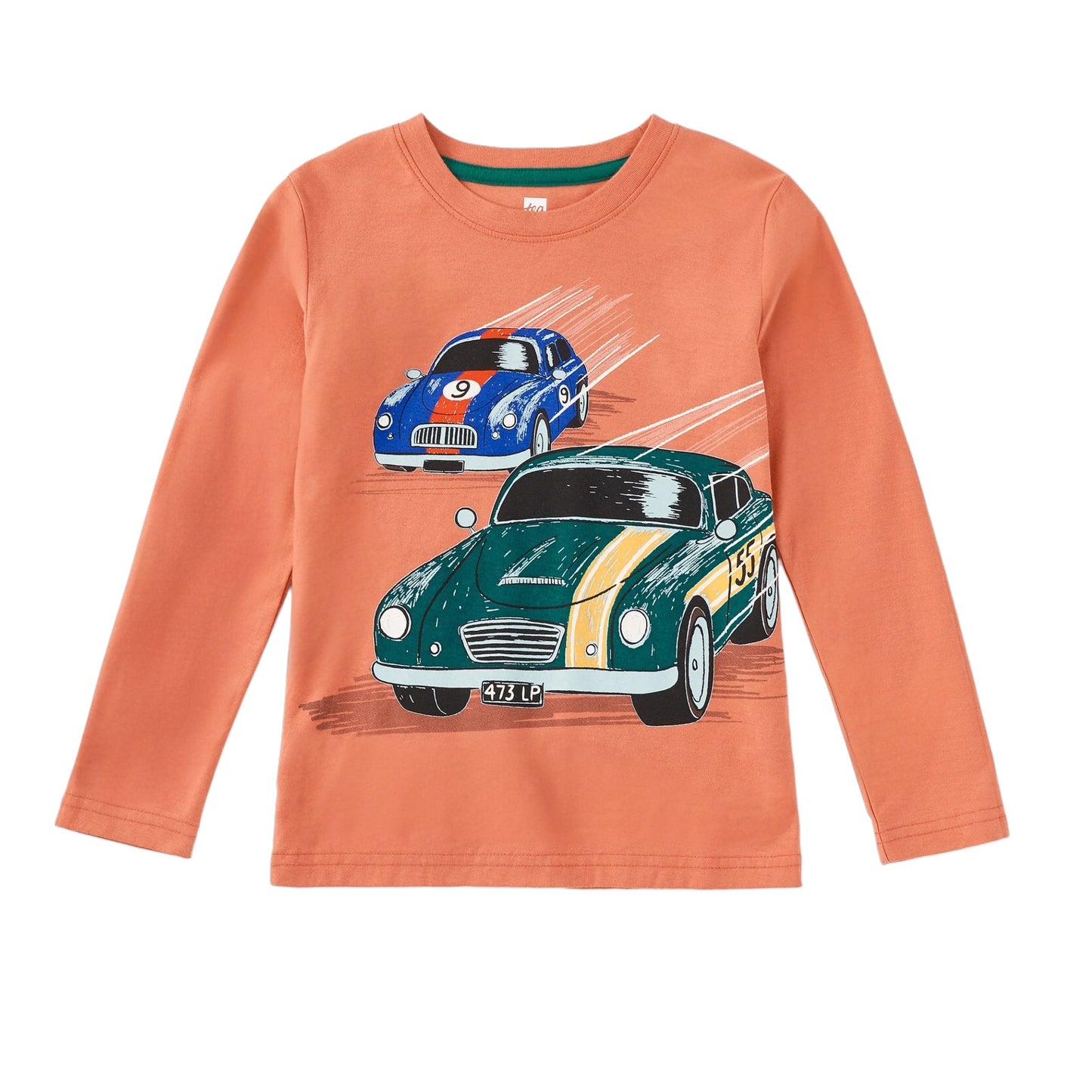 Tea British Racer Graphic T-Shirt