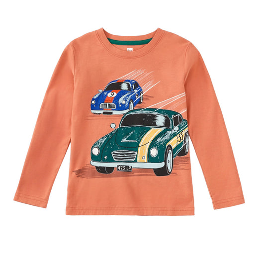 Tea British Racer Graphic T-Shirt
