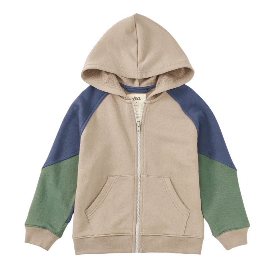 Tea Colorblock Hoodie