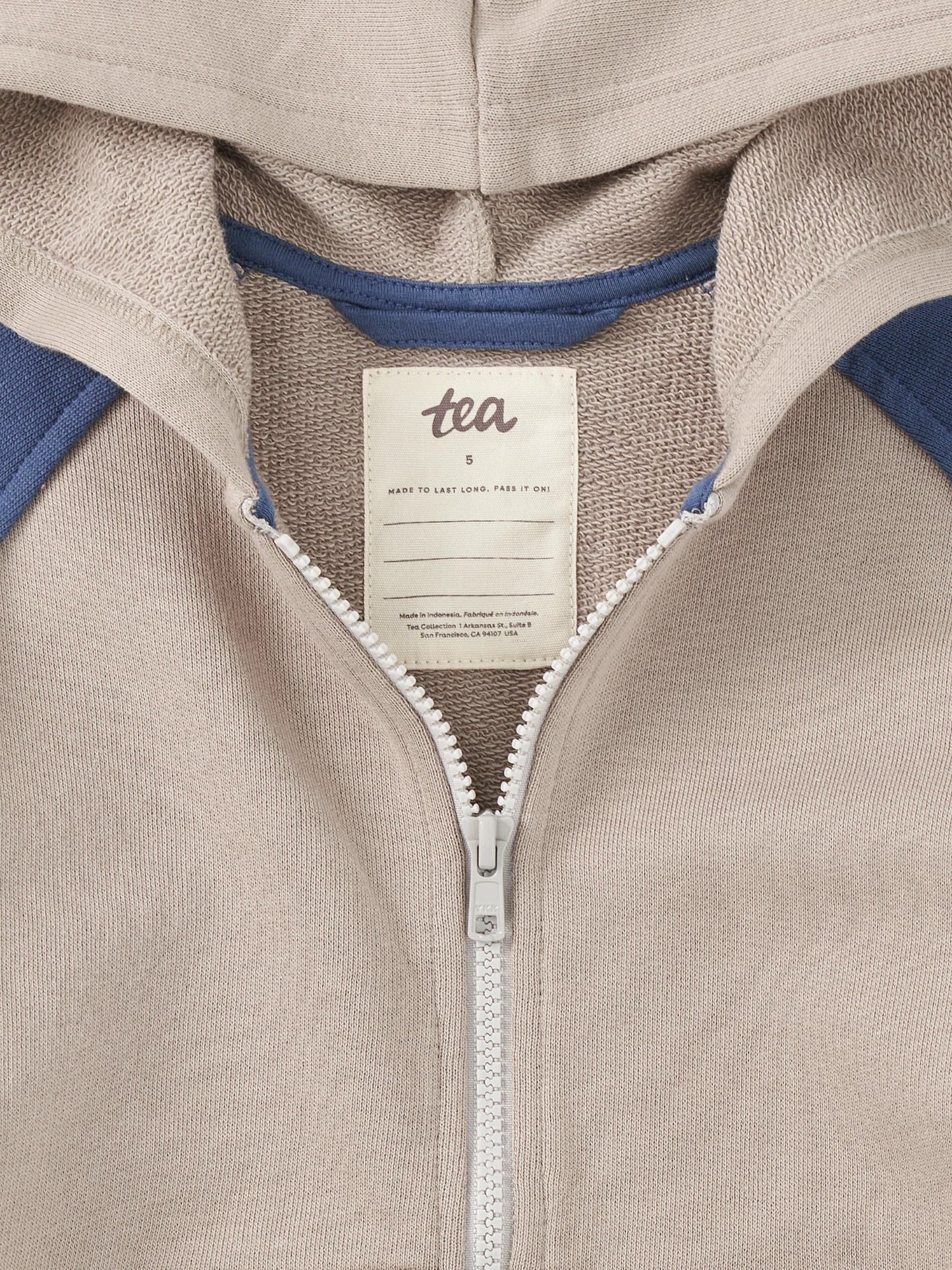 Tea Colorblock Hoodie