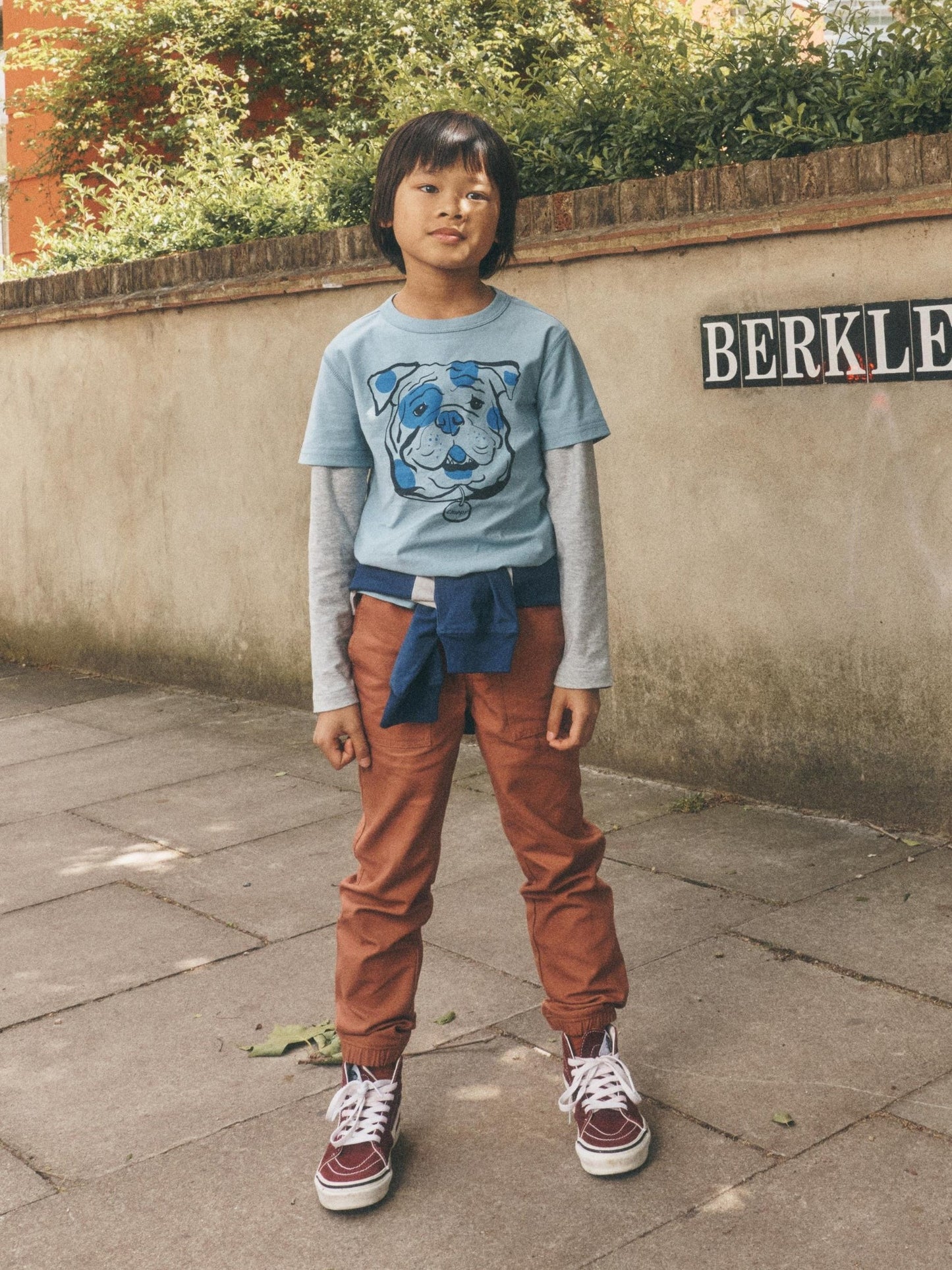 Tea Game On Reverse Twill Joggers