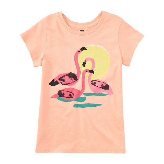 Tea Llobregat Flamingos Graphic T-Shirt