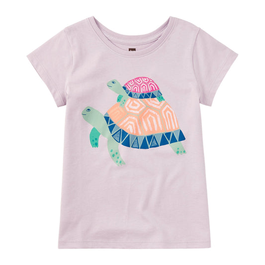 Tea Turtle Ride Graphic T-Shirt