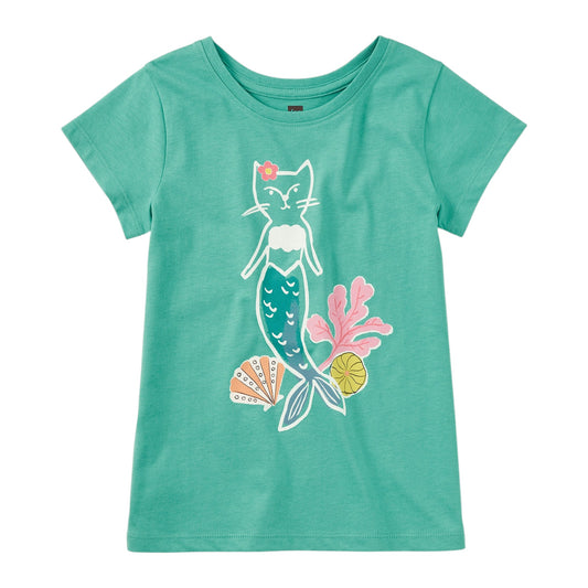 Tea Merkitty Graphic T-Shirt
